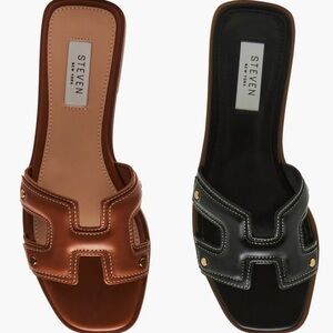 Steve Madden Harlien Slide Sandal Bundle